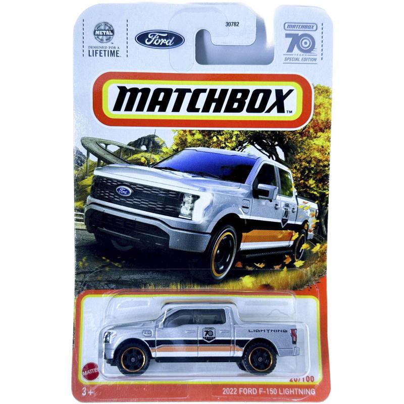 Matchbox - 2022 Ford F-150 Lightning - HKW69 - Carrinhos e Cia